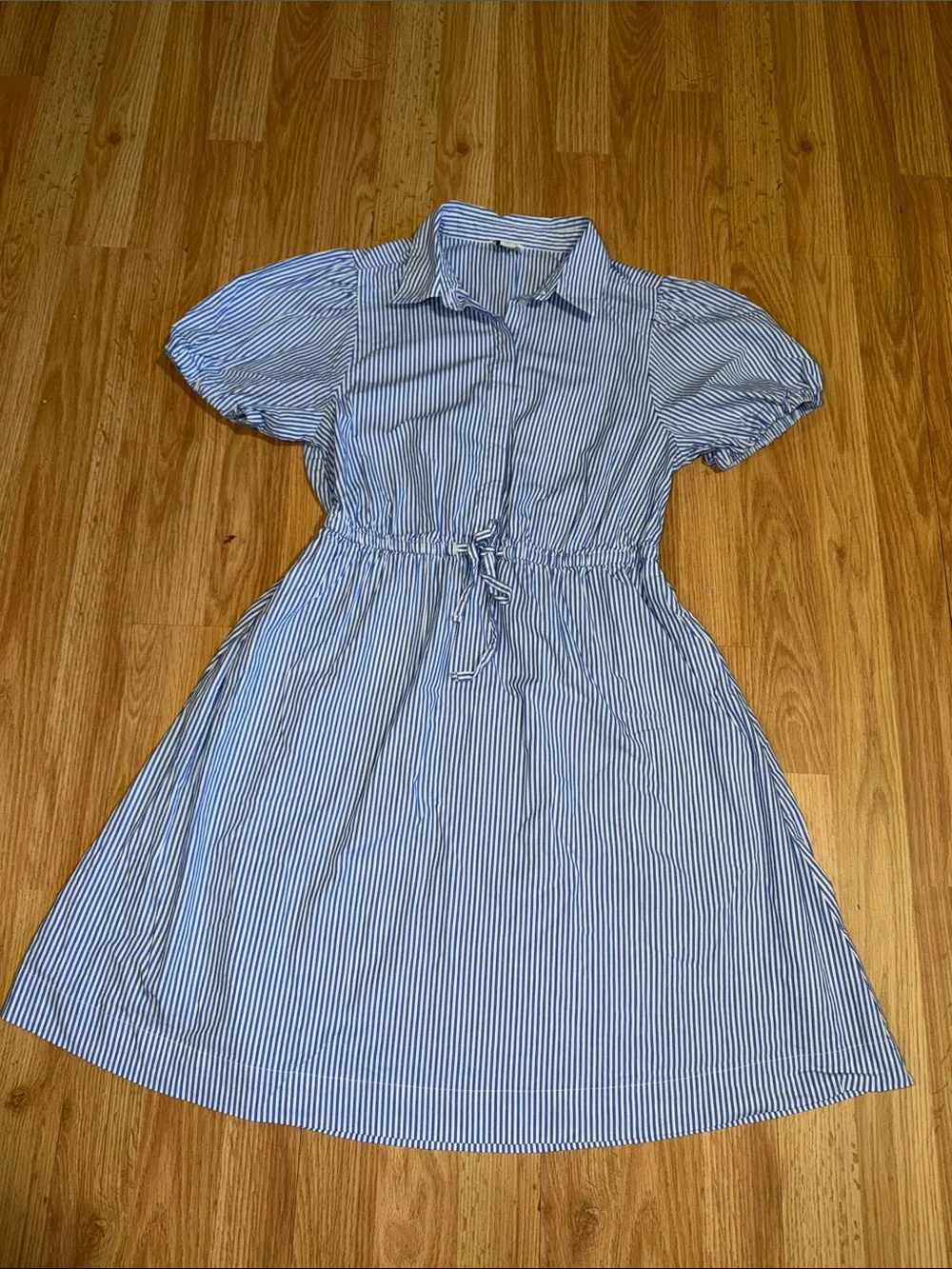 J.Crew Puff Sleeve Button Down Dress Size 4